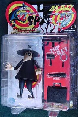 DC Direct Spy vs Spy Black Spy Figure