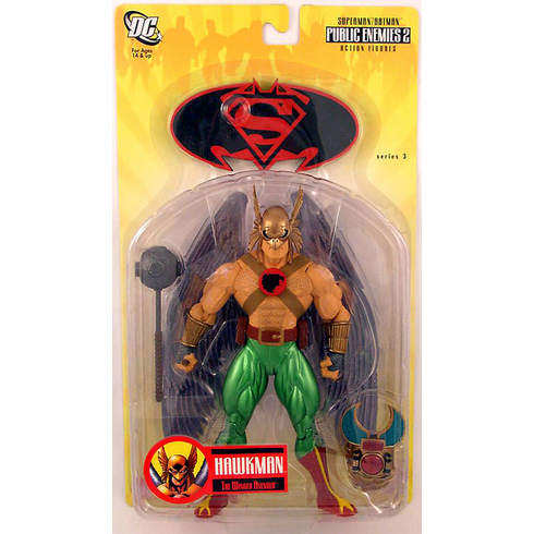 DC Direct Superman / Batman Public Enemies 2 Hawkman Figure