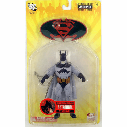 DC Direct Superman / Batman Series 4 Batzarro Action Figure
