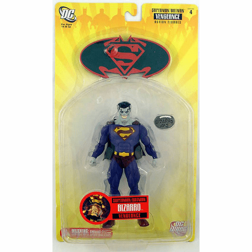 DC Direct Superman / Batman Series 4 Bizarro Figure