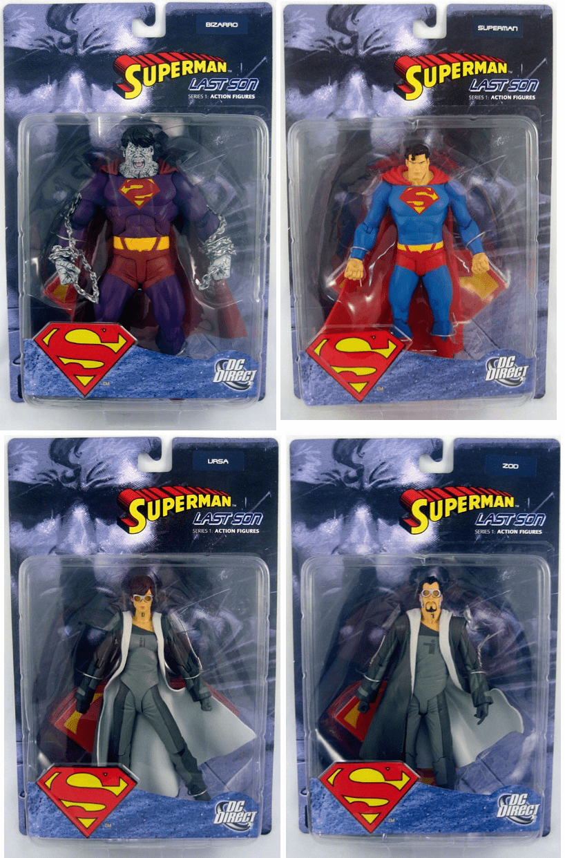 DC Direct Superman Last Son Action Figures Set