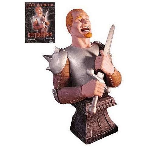 DC Direct Vertigo Sandman Destruction Mini Bust