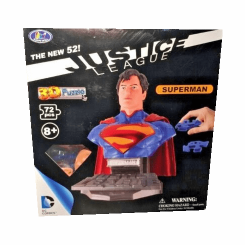 DC Heroes Superman Bust 3D Puzzle
