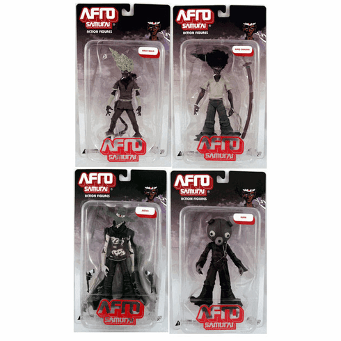 DC Unlimited Afro Samurai Action Figure Set