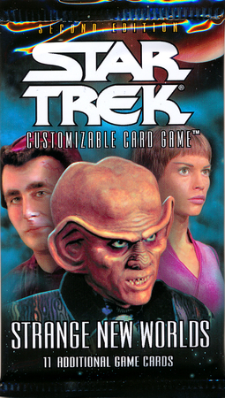 Decipher Star Trek CCG Strange New Worlds Booster Pack decipher-star-trek-ccg-strange-new-worlds-booster-pack