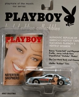 Diamond Playboy NASCAR Neferteri Shepherd 1/64 Die Cast Car