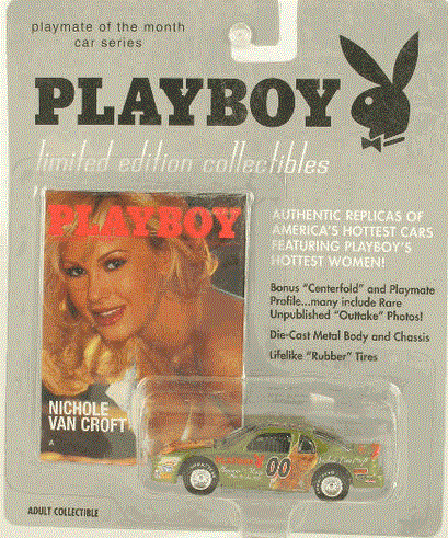Diamond Playboy NASCAR Nichole Van Croft 1/64 Die Cast Car