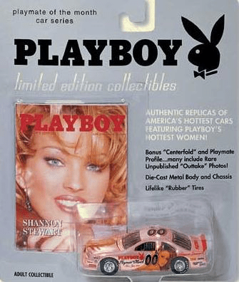 Diamond Playboy NASCAR Shannon Stewart 1/64 Die Cast Car