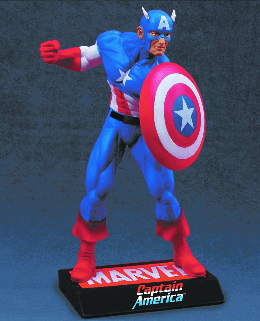 Marvel - Captain America Gallery Figure Sculpture by Diamond Select - A & D Products NY Corp. Cool Toy Den
