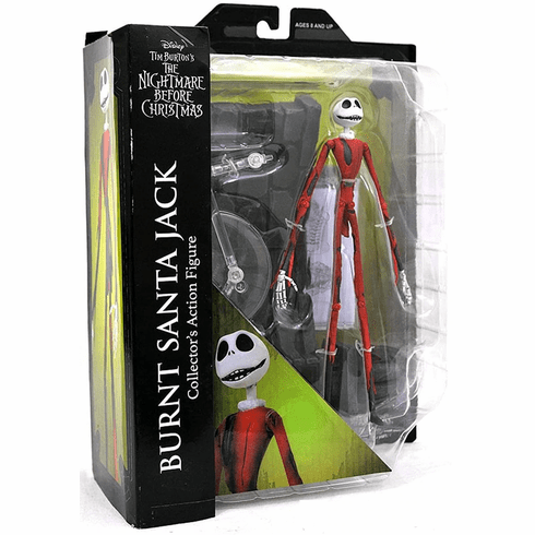 Diamond Select Nightmare Before Christmas Burnt Santa Jack Figure
