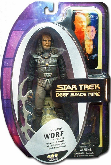 Diamond Select Star Trek Deep Space Nine Mirror Universe Regent Worf Figure