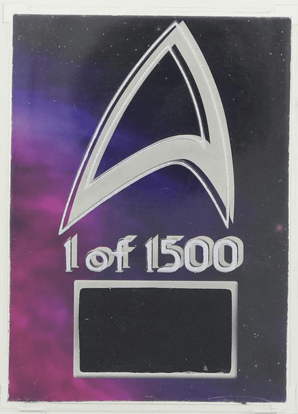 Diamond Select Star Trek Deep Space Nine Worf Uniform Trading Card