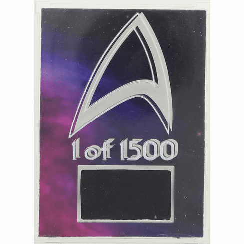 Diamond Select Star Trek Deep Space Nine Worf Uniform Trading Card