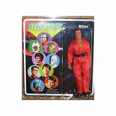 Diamond Select Star Trek Retro Cloth Khan Figure