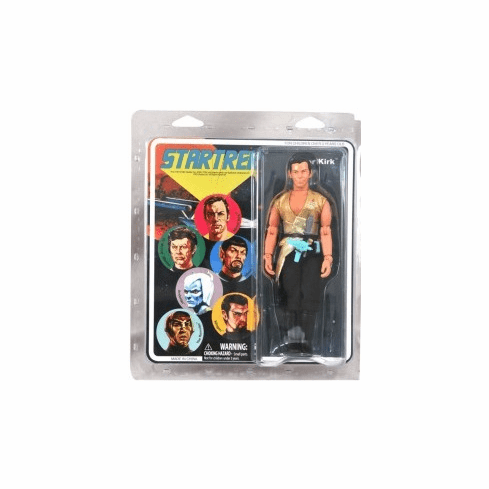 Diamond Select Star Trek Retro Cloth Mirror Kirk Figure