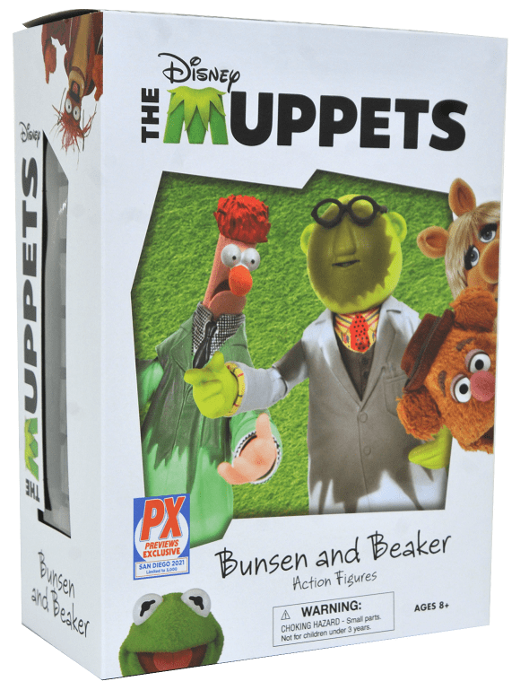 The Muppets Action Figure Accident Bunsen & Beaker San Diego
