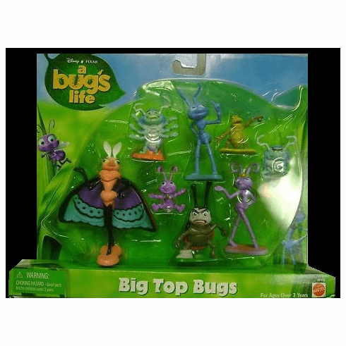 Disney A Bug's Life Big Top Bugs Set