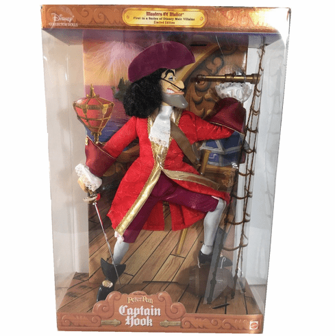 Disney Masters of Malice Captain Hook Doll