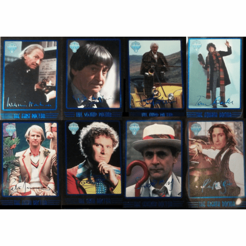 Doctor Who Cornerstone S4 Doctor Facsimile Signature Foil Cards Set