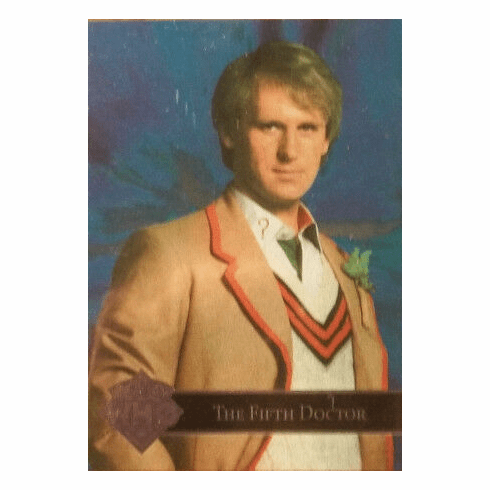 Doctor Who Cornerstone Series 3 Fifth Doctor Foil Card