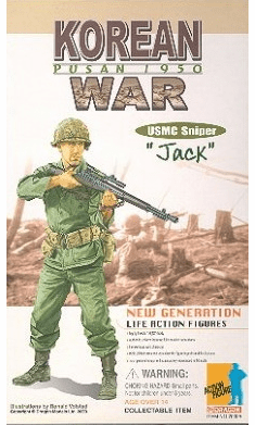 Dragon Korean War Pusan 1950 USMC Sniper Jack Figure