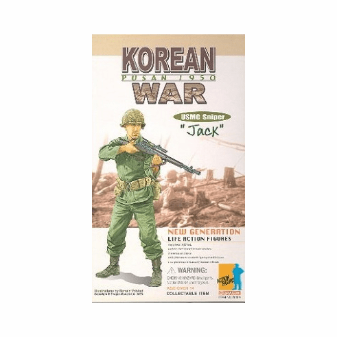 Dragon Korean War Pusan 1950 USMC Sniper Jack Figure
