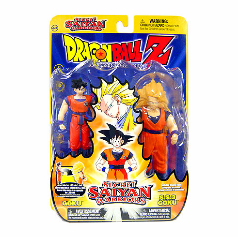 Dragonball Z Secret Saiyan Warriors Goku & SS Goku Figure