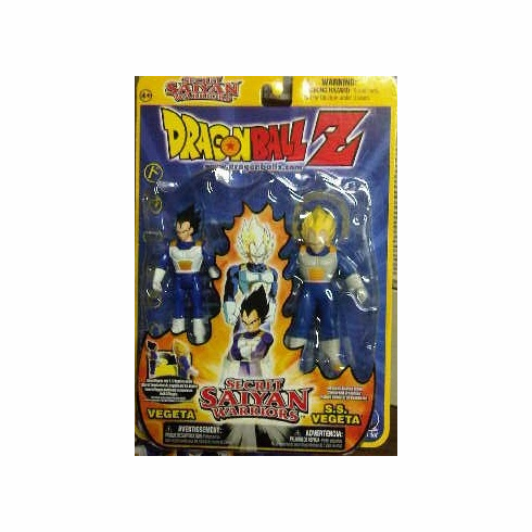 Dragonball Z Secret Saiyan Warriors Vegeta & SS Vegeta Figure