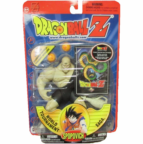 Dragonball Z World Tournament Saga Spopovich Figure