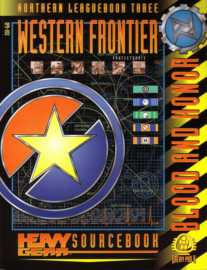Dream Pod 9 Heavy Gear CNCS Leaguebook Western Frontier Protectorate