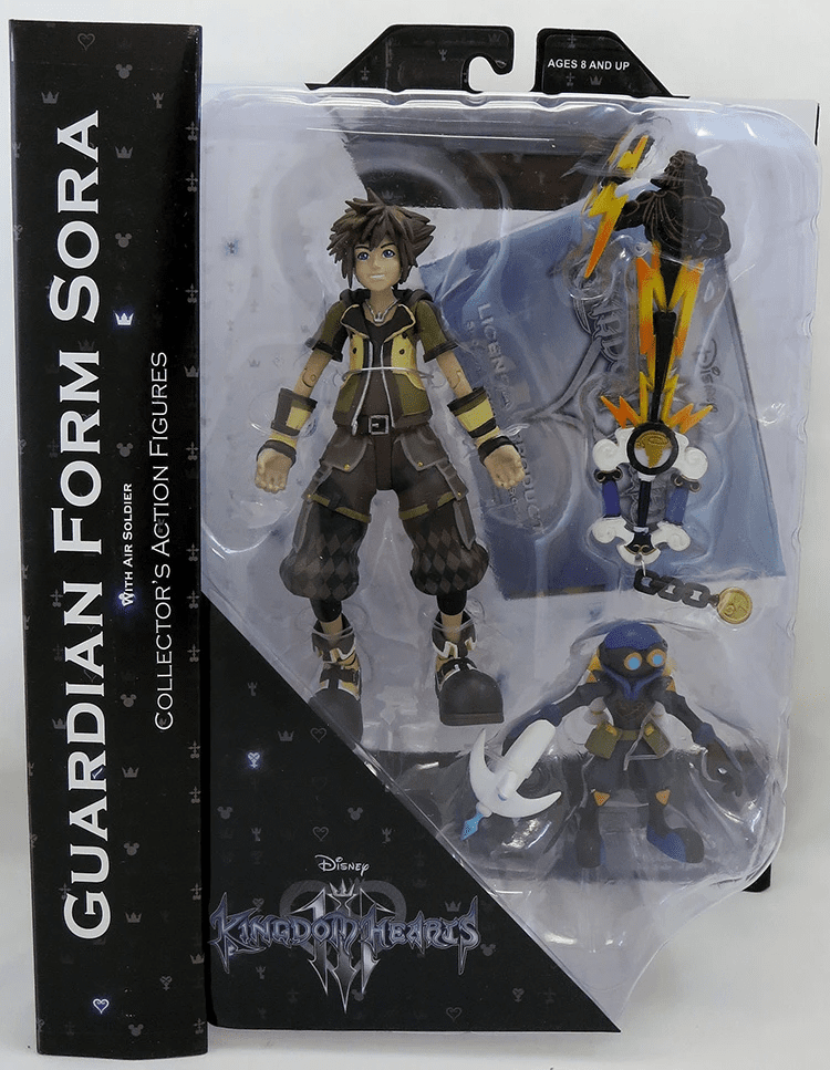DST Kingdom Hearts Guardian Form Sora Figure Set