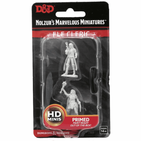 Dungeons and Dragons Nolzur's Marvelous Miniatures Female Elf Cleric 2-Pack