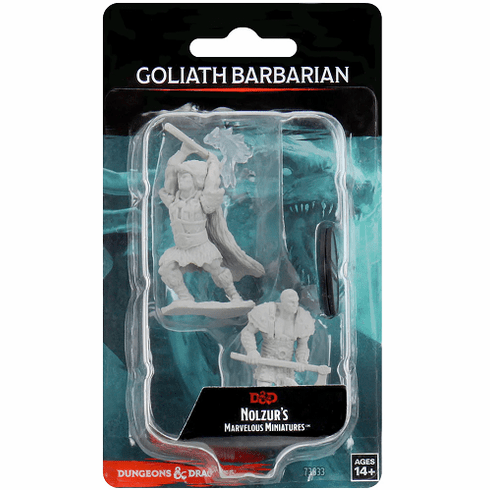 Dungeons and Dragons Nolzur's Marvelous Miniatures Male Goliath Barbarian 2-Pack