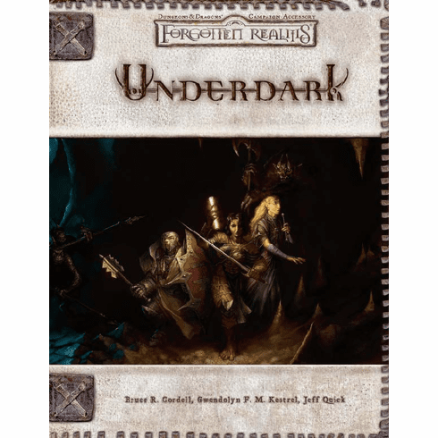 Dungeons & Dragons 3.5 Edition Forgotten Realms Underdark Campaign Setting