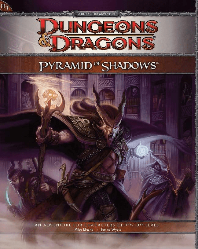 Dungeons & Dragons 4th Edition Pyramid of Shadows Module