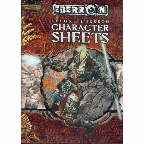 Dungeons & Dragons Deluxe Eberron Character Sheets