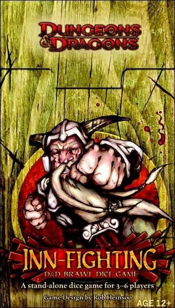 Dungeons & Dragons Inn-Fighting Brawl Dice Game
