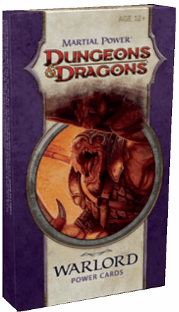 Dungeons & Dragons Martial Power Warlord Power Cards