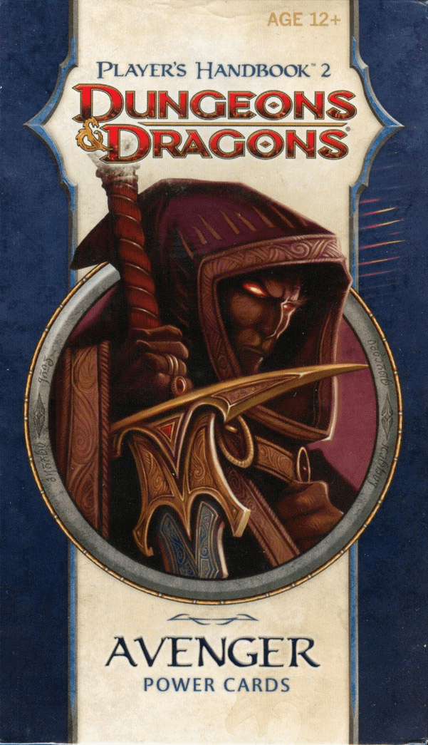 Dungeons & Dragons Player's Handbook 2 Avenger Power Cards