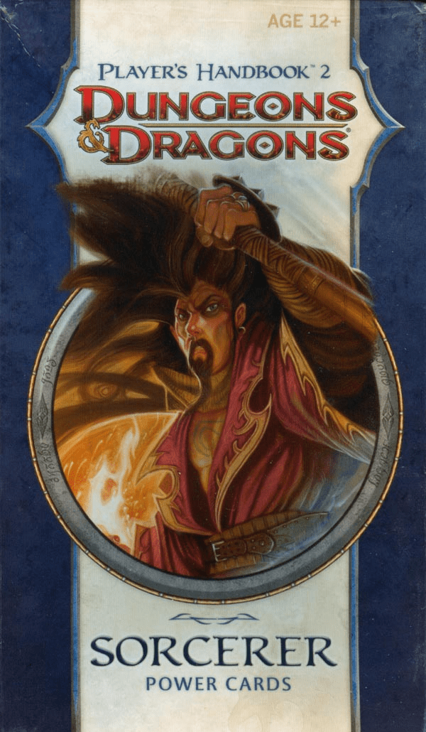 Dungeons & Dragons Player's Handbook 2 Sorcerer Power Cards