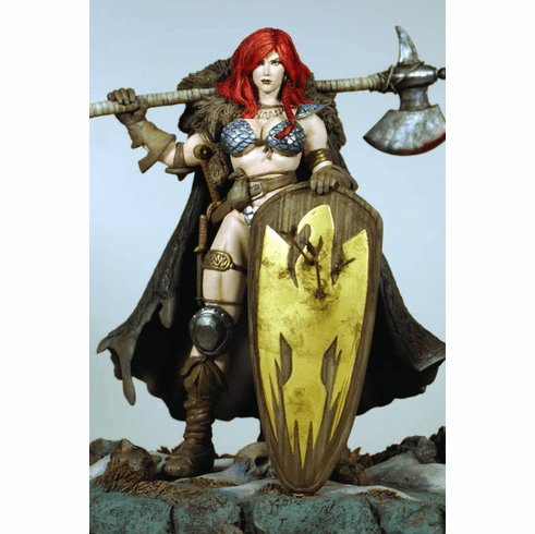Dynamite Red Sonja Frank Cho Statue