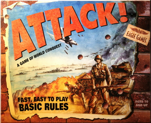 Eagle Games Attack! Board Game