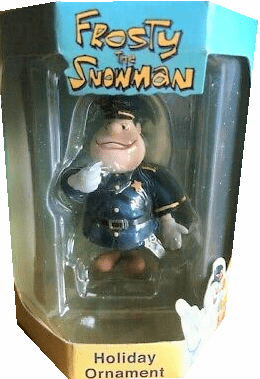 Enesco Frosty the Snowman Traffic Cop Ornament