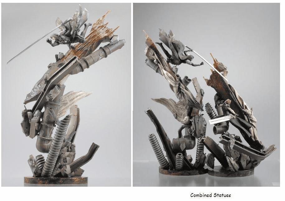 Final Fantasy VII Advent Children Sephiroth Statue