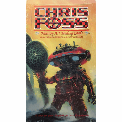 FPG Chris Foss Fantasy Art Trading Cards Sealed Box
