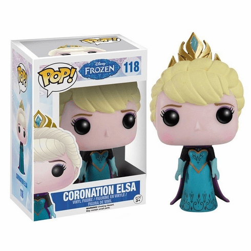 Funko Disney Pop Heroes Vinyl 118 Frozen Coronation Elsa Figure