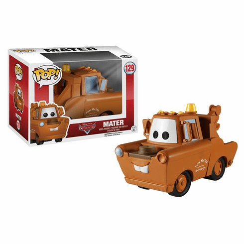 Funko Disney Pop Vinyl 129 Cars Mater Figure