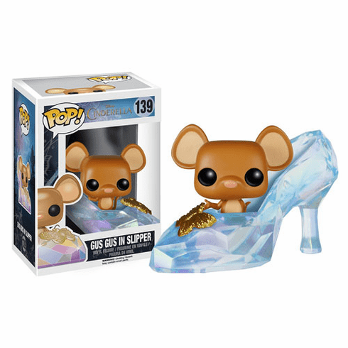 Funko Disney Pop Vinyl 139 Cinderella Gus Gus in Slipper Figure