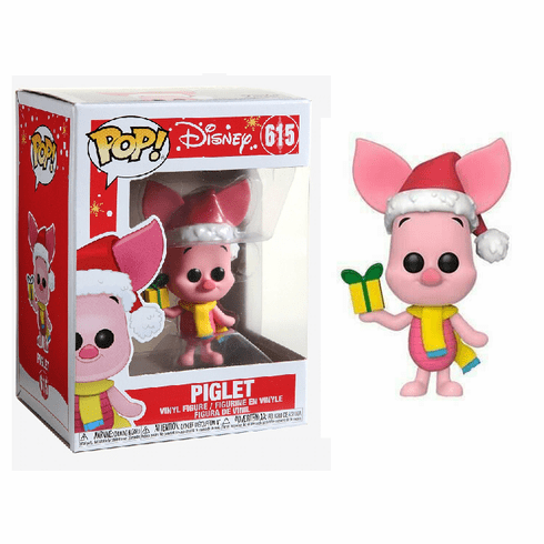 Funko Disney Pop Vinyl 615 Holiday Piglet Figure