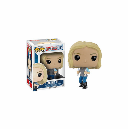 Funko Marvel Pop Heroes Vinyl 131 Civil War Agent 13 Figure